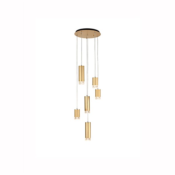 Ebern Designs Cluster Pendelleuchten Set Flammig Beldin Wayfair De